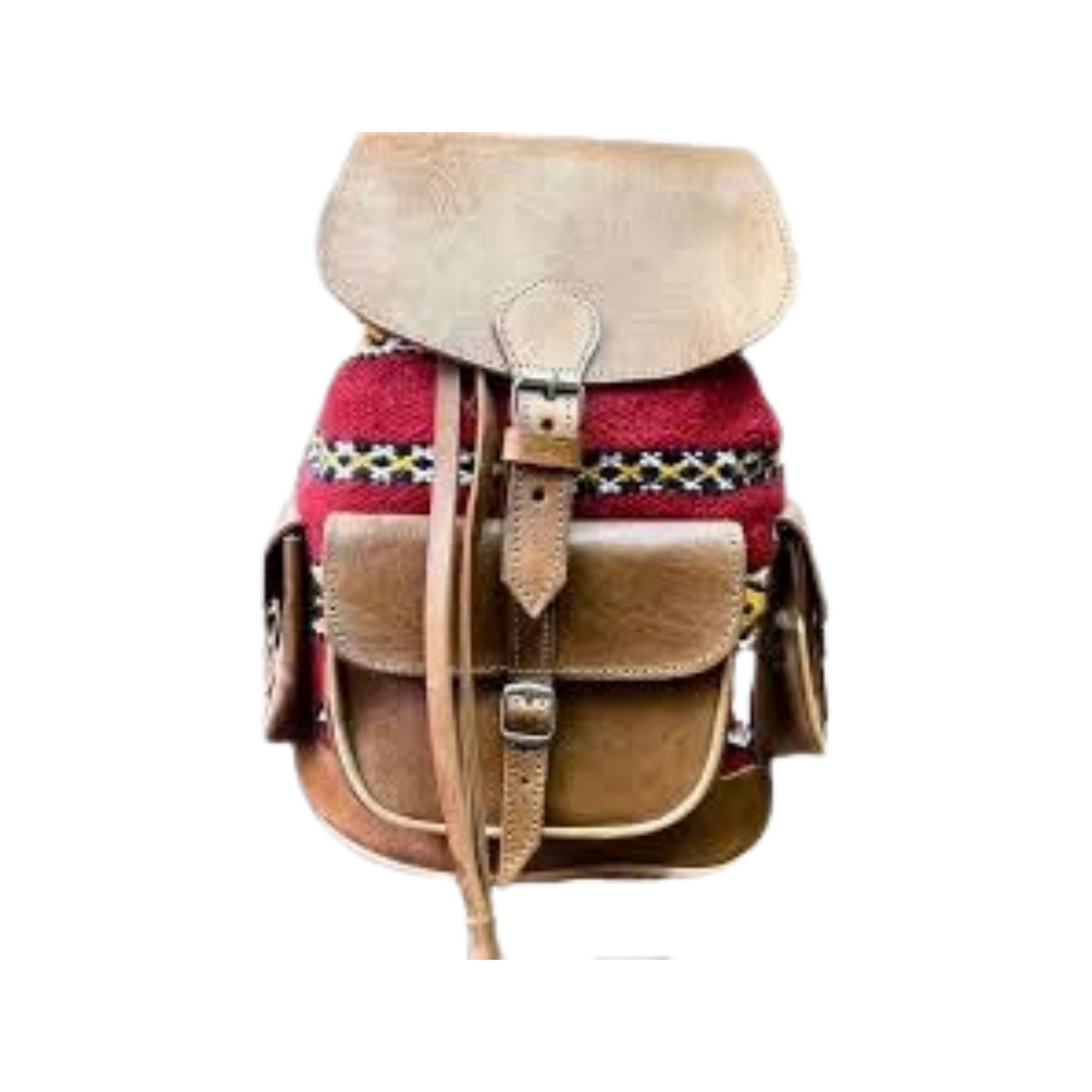 Sac à Dos en Cuir Artisanal