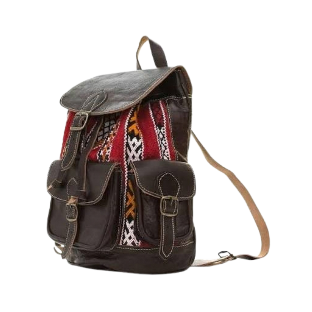 Sac à Dos en Cuir Artisanal